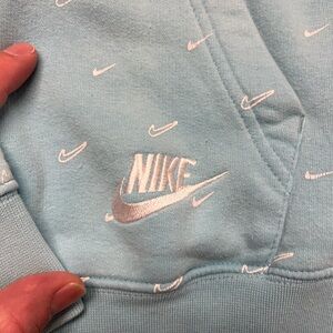 Nike Light Blue Hoodie